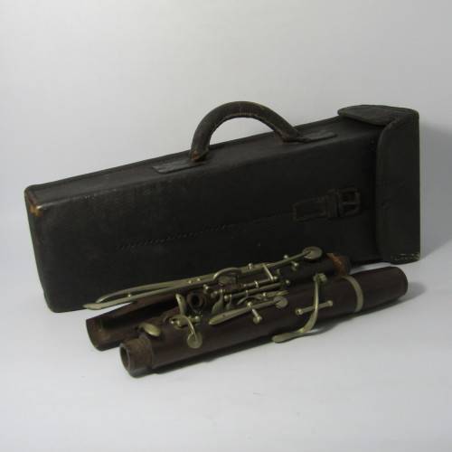 Vintage partial wooden flute for spares