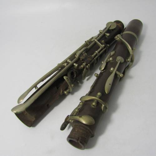 Vintage partial wooden flute for spares