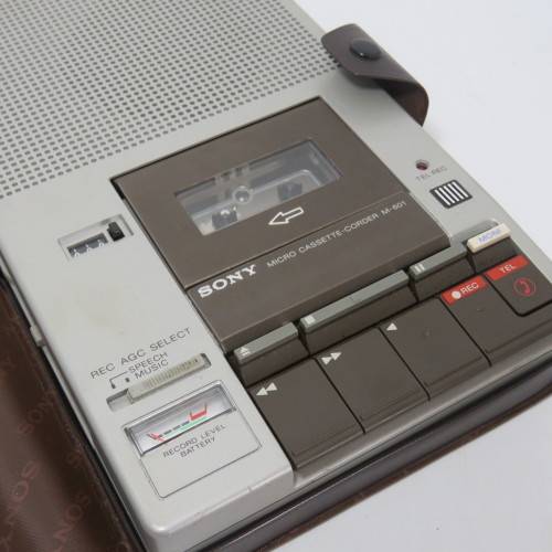 Vintage Sony Micro cassette - Corder - M-601 - Not tested - Very good condition
