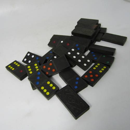 Vintage Set of Double six dominoes