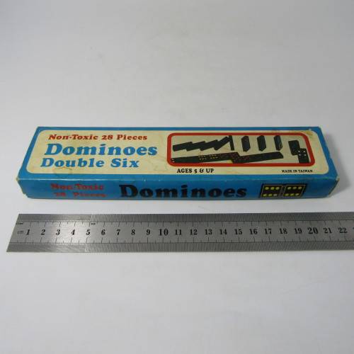 Vintage Set of Double six dominoes