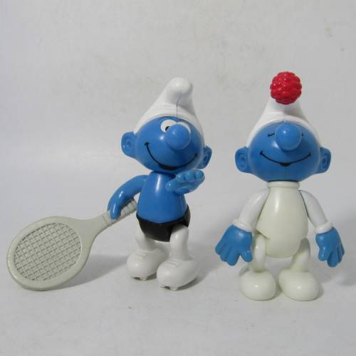 Lot of 8 McDonalds Peyo Smurfs
