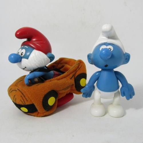 Lot of 8 McDonalds Peyo Smurfs