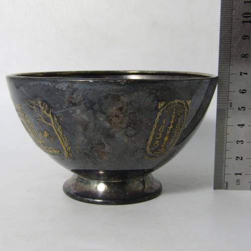 1838 - 1938 Voortrekker centenary silver plated bowl
