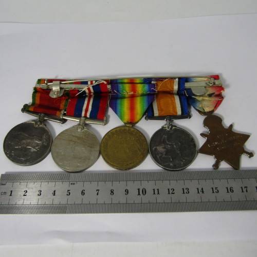WW1 / WW2 Medal set awarded to 1906 Lance Corporal S. Murton, 18th London Regiment