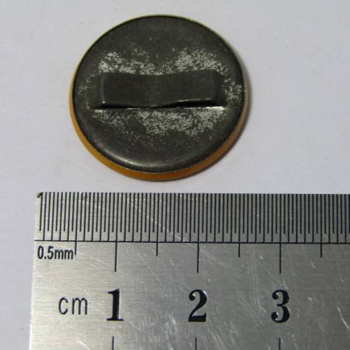 1956 Springbok Rugby tour Johannes Claassen tinnie badge