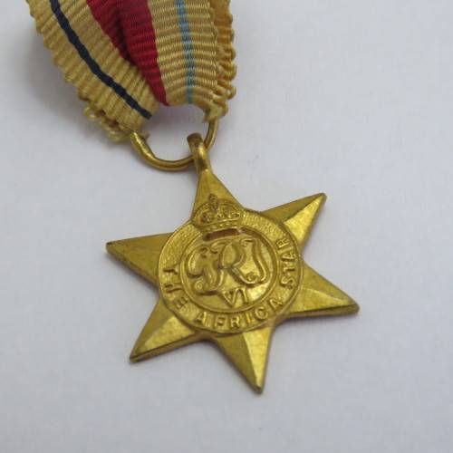 WW2 The Africa Star miniature medal