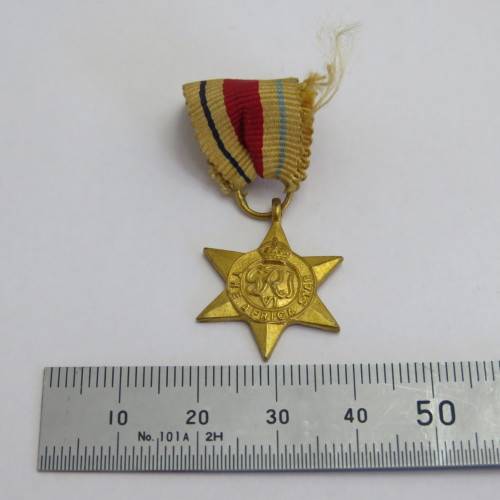 WW2 The Africa Star miniature medal