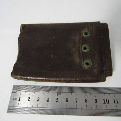 Vintage Busby Kesafe leather keyholder pouch