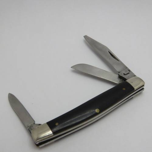 Vintage Queen 3 blade pocket knife - Well used