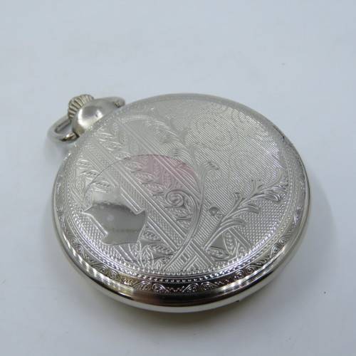 1920`s Style Huntsman full hunter quartz pocketwatch - Hachette pocketwatch collection #30 - Working
