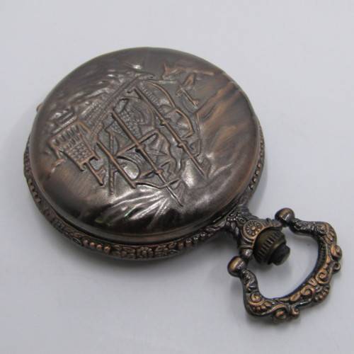 1750`s Style Sea Captain Quartz pocket watch - Hachette pocket watch collection #11 - working