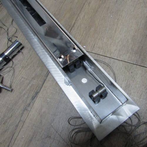 Vintage Light fitting - bought in Den Haag - 74 x 10cm