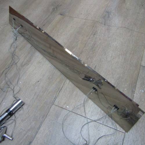 Vintage Light fitting - bought in Den Haag - 74 x 10cm