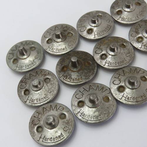 Set of 12 vintage champ golf shoe spikes