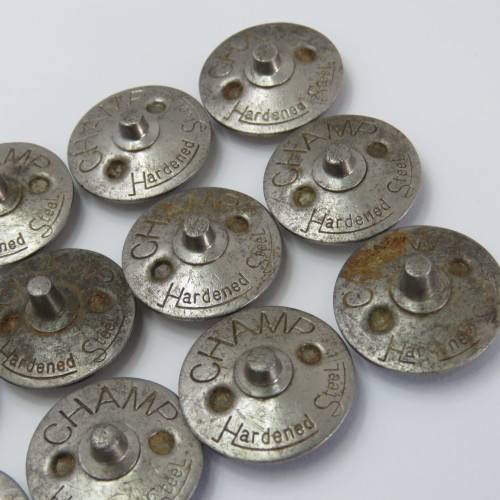Set of 12 vintage champ golf shoe spikes