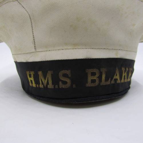 Royal Navy HMS Blake Seaman cap - 55cm