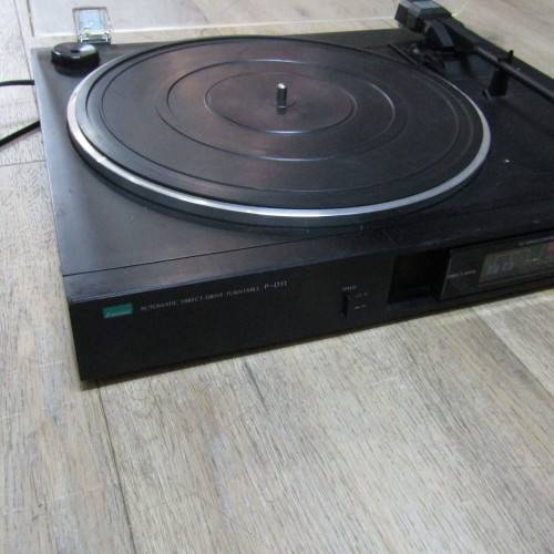 Sansui Automatic Direct Drive P-D11 turntable - working