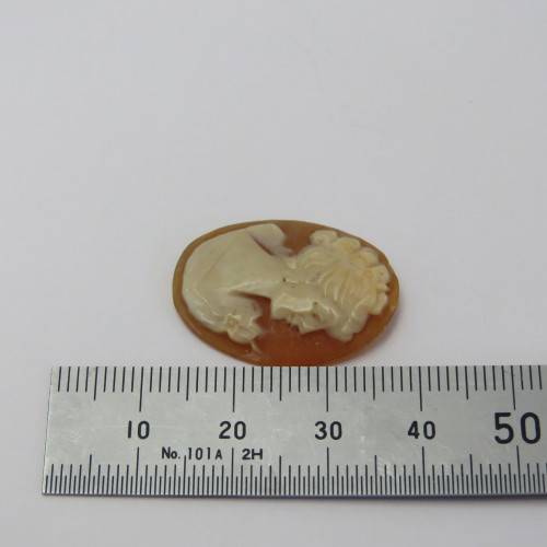 Vintage Cameo for jewellery - 18,9 mm x 25,2 mm