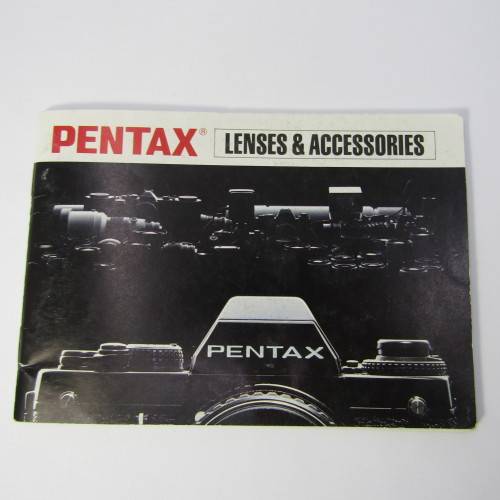 Pentax lenses and accessories booklet