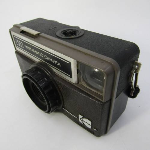 Vintage Kodak 76x Instamatic camera in pouch