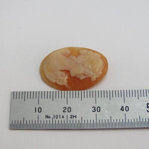 Vintage Cameo for jewellery - 19,2 mm x 24,7 mm