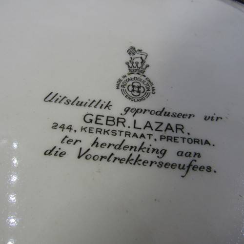 Royal Doulton Voortrekker Eeufees display plate
