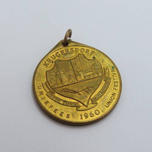 1960 Krugersdorp Union Festival medallion