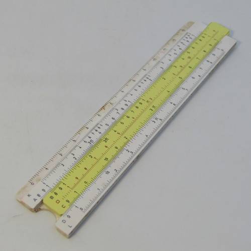 Vintage RECO No. 601 UTO 13cm slide ruler