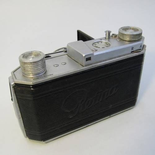 Vintage Kodak Retha 1 camera in pouch - Retina-Werar 3.5/50m lens