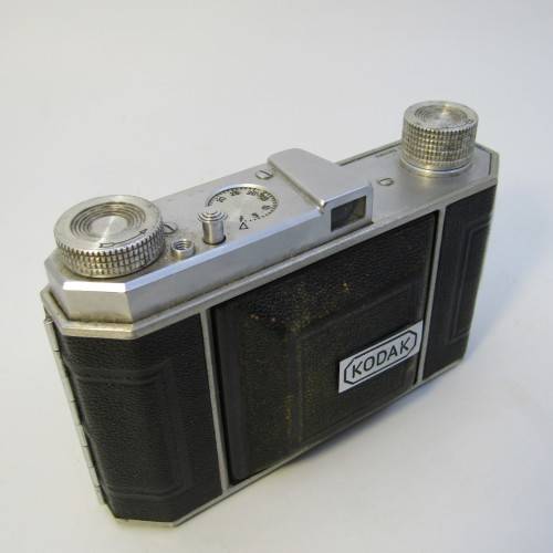 Vintage Kodak Retha 1 camera in pouch - Retina-Werar 3.5/50m lens