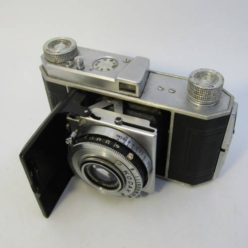 Vintage Kodak Retha 1 camera in pouch - Retina-Werar 3.5/50m lens