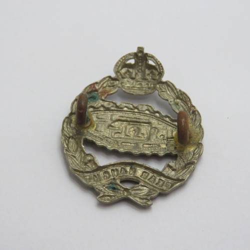 WW2 South African armoured corps collar badge