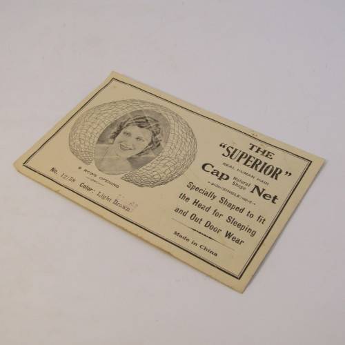 Vintage Cap Net in original packaging THE `Superior`