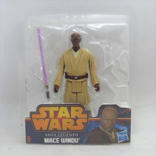 Hasbro Star Wars SAGA Legends Mace Windu figurine