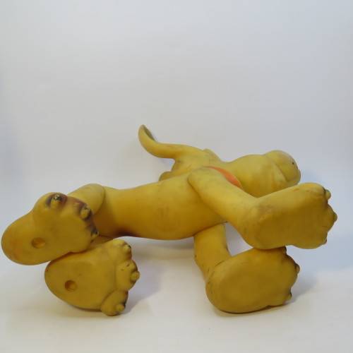 Vintage Walt Disney Pluto rubber toy doll