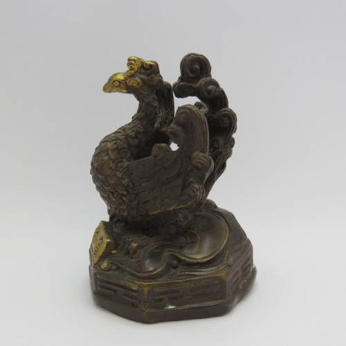Brass Chinese Phoenix figurine
