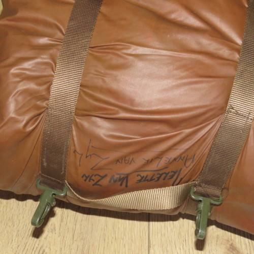SADF Parker wool sleeping bag - Size medium - Zip is working - 181 x 80 cm