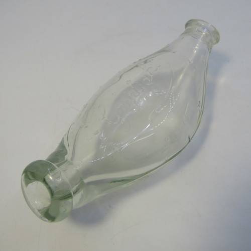 Antique Griptight baby feeding glass bottle