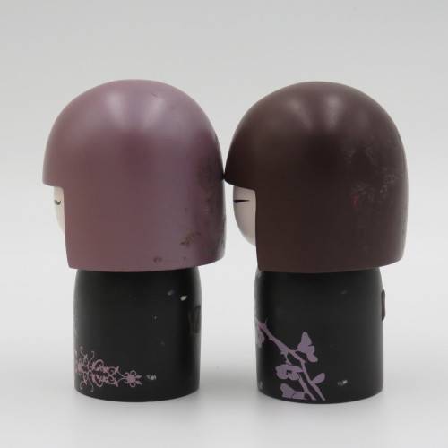 Pair of Kimmidoll collection figurines - Choya and Haruko