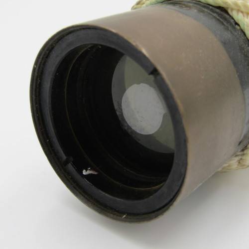 1944 WW2 W Ottawa Military black and brass telescope with very fancy work covering - 51cm
