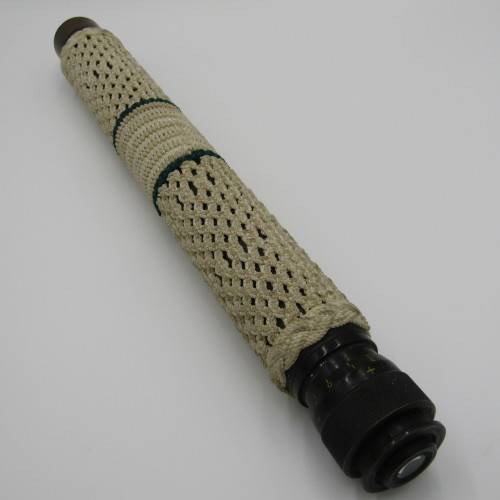 1944 WW2 W Ottawa Military black and brass telescope with very fancy work covering - 51cm