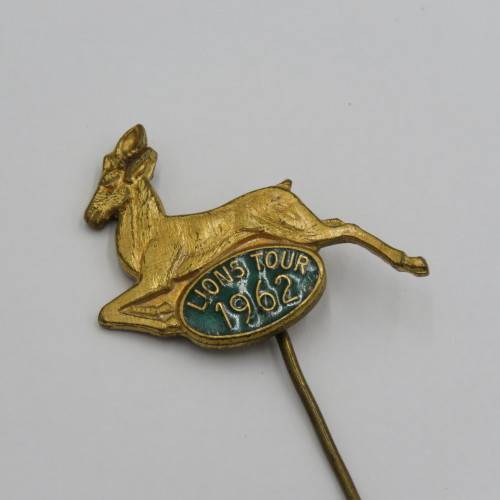 1962 Springbok Rugby Lions tour stick pin