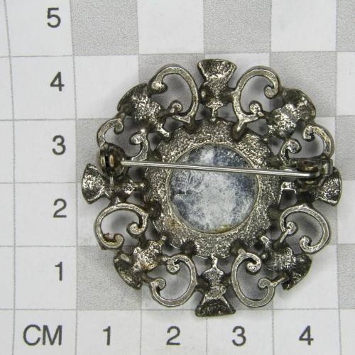 International Caravanning Scottish brooch