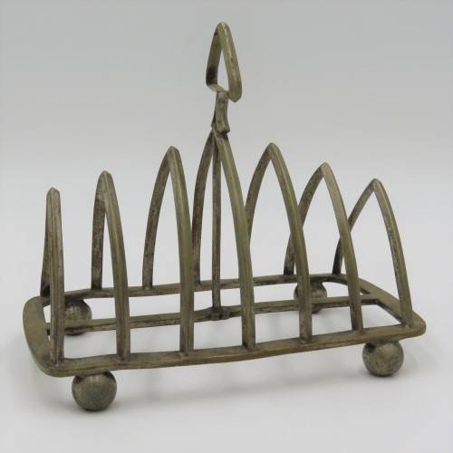 Silverplated toast rack - Antique