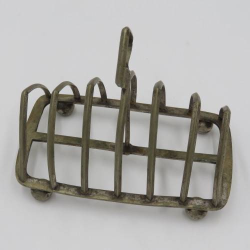 Silverplated toast rack - Antique