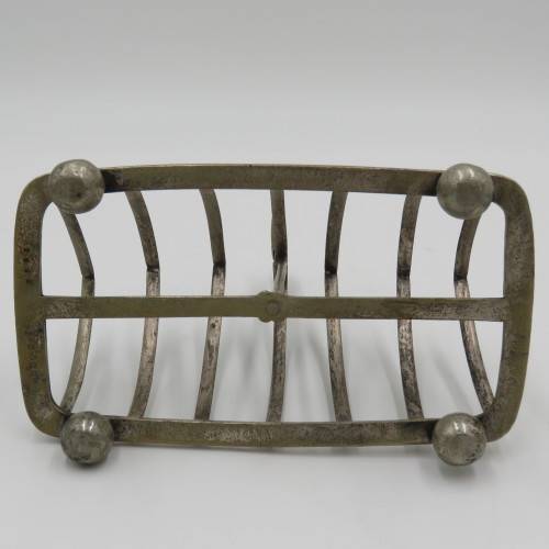 Silverplated toast rack - Antique