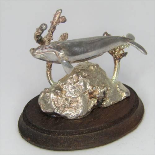 Big 5 African Marine Silver set in box by Stuart Benade