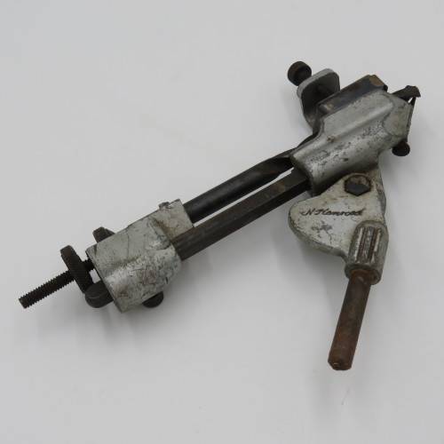 Vintage drill bit sharpening jig