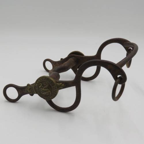 Boer War Victorian Mounted Infantry Officer`s horse bit with other pieces
